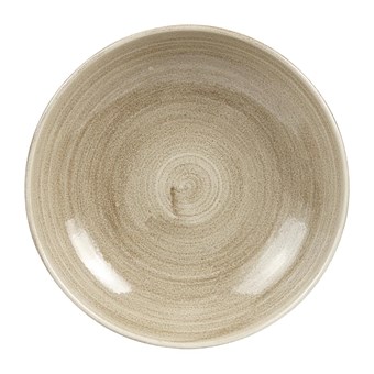 Churchill Stonecast Patina Antique Taupe Coupe Evolve Coupe Bord 32.4cm (pak van 8)