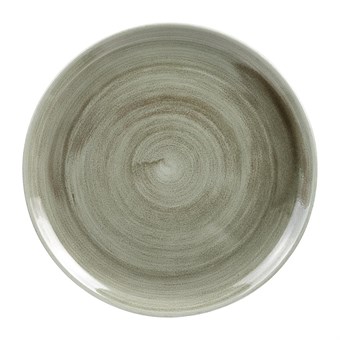 Churchill Stonecast Patina Burnished Green Evolve Coupe Bord 28.6cm (pak van 12)