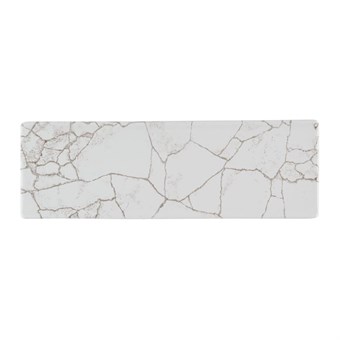 Churchill Studio Prints Kintsugi Agate Grey Ovaal Bord 33 x 11cm (pak van 6)