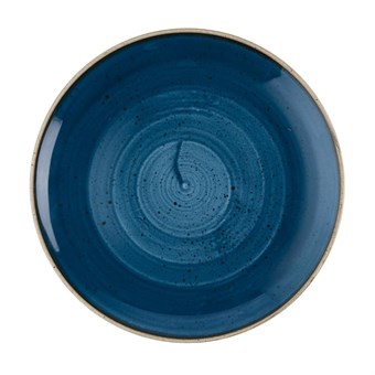 Churchill Stonecast Java Blue Evolve Coupe Bord 26cm (pak van 12)