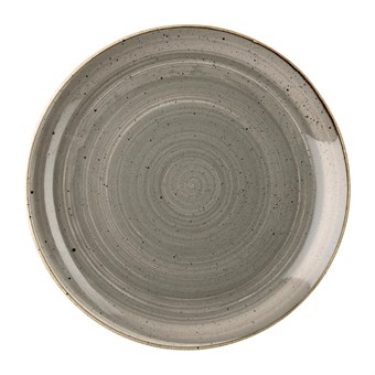 Churchill Stonecast Grey Evolve Coupe Bord 22.9cm (pak van 12)