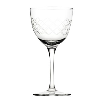Utopia Raffles Diamond Nick En Nora Glazen 170ml (Pak Van 6)