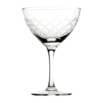 Utopia Raffles Diamond Martiniglazen 190ml (Pak Van 6)