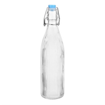 Olympia Geribbelde Swing Top Waterflessen 500ml (Pakket Van 6)