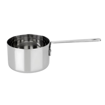 Olympia Tafelpresentatie Roestvrijstalen Mini Sauspannetje 70x45mm