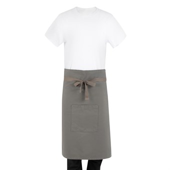 Khaki Southside Cotton Canvas Bistro Schort