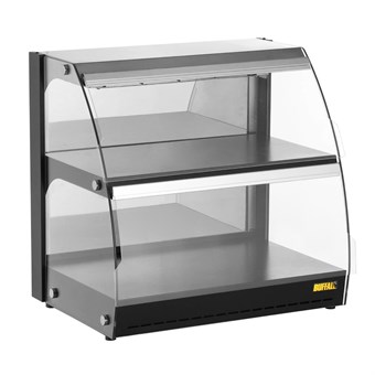 Buffalo Zelfbediening Verwarmde Display Unit Met Scharnierende Deuren