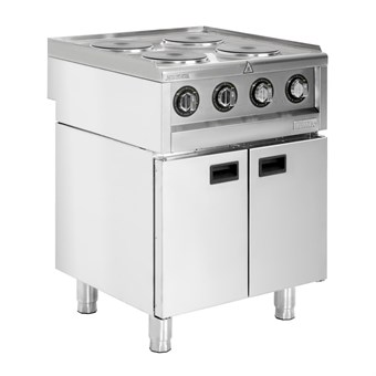 Buffalo 600 Serie Vrijstaand 4 Plaats Elektrische Kookplaat 7kW