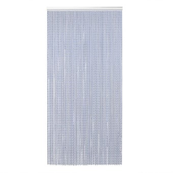 EazyZap Keten Deur Vliegengordijn - Blauw