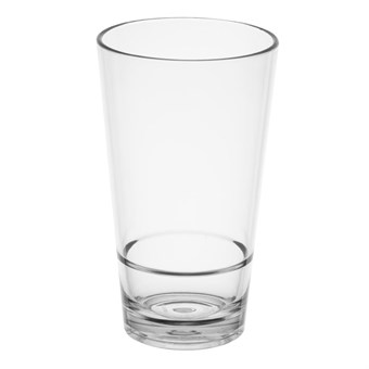 Olympia Kristallon Polycarbonaat Stapelbare Hi-ball Bekers - Helder 420ml (6 Stuks)