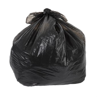 Jantex vuilniszakken zwart 90L / 10kg (10 stuks)