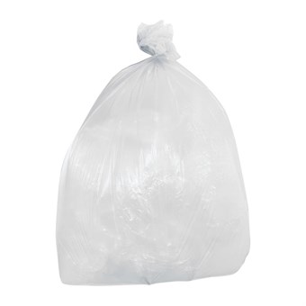 Jantex Lichtgewicht Vuilniszakken Transparant 5kg 80Ltr (200 Pak)