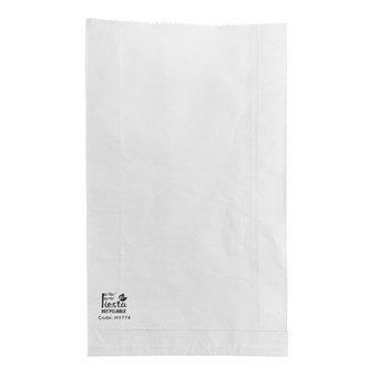 Fiesta Recycleerbare Met Folie Beklede Papieren Zak - 305x180x60mm (Pak 500)