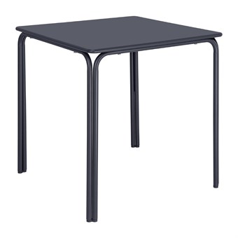 Bolero Adeline Stalen Vierkante Tafel 700mm Leisteen Blauw