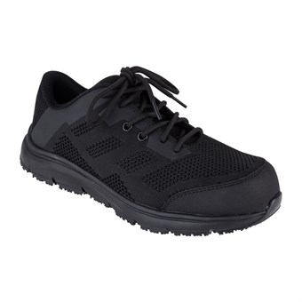 Slipbuster Super Comfort Sole Safety Mesh Schoenen Black