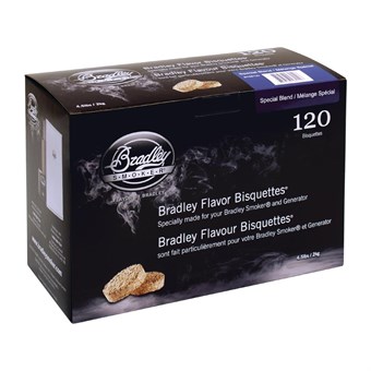 Bradley Food Smoker Special Blend Flavour Bisquette (120 Pack)