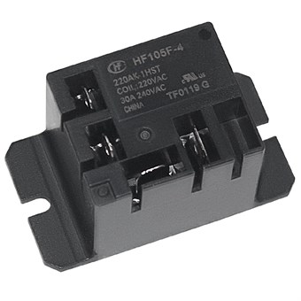 Polar relais voor ventilator