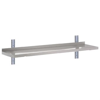 Gastro-M Complete wandplank 1 niveau 100x40cm - volledige montageset (excl. schroeven)
