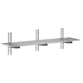 Gastro-M Complete wandplank 1 niveau 180x40cm - volledige montageset (excl. schroeven)