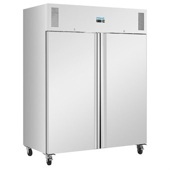 Polar U-Series Staande dubbeldeurs koelkast of vriezer 1300Ltr