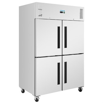 Polar G-Series staande dubbele staldeur gastronorm koelkast 1200Ltr