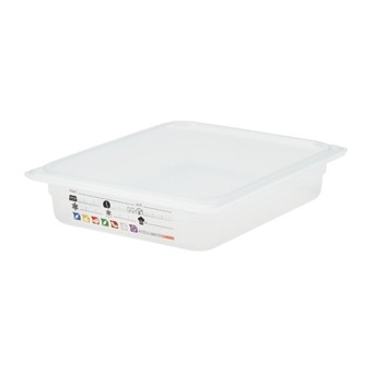 Cambro Safetrak IML polypropyleen voedselopslagbak 1/2 GN