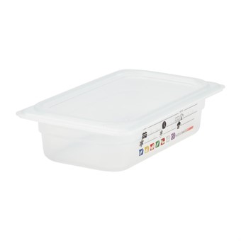 Cambro Safetrak IML polypropyleen voedselopslagbak 1/4 GN