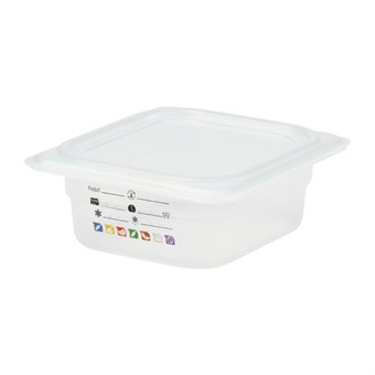 Cambro Safetrak IML polypropyleen voedselopslagbak 1/6 GN