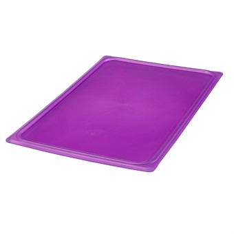 Cambro Safetrak IML polypropyleen afsluitdeksel paars