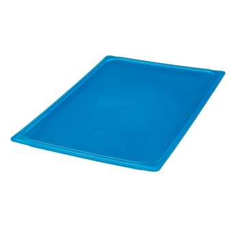 Cambro Safetrak polypropyleen afsluitdeksel IML blauw