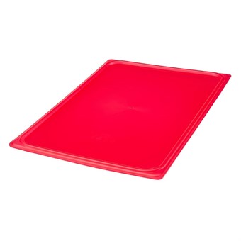 Cambro Safetrak polypropyleen afsluitdeksel IML rood