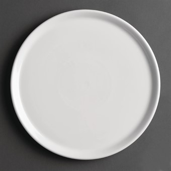 Royal Porcelain Classic White porselein pizzaborden 255mm (12 stuks)