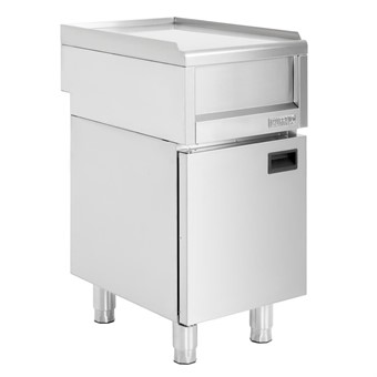 Buffalo 600 Series RVS neutrale voorbereidingswerkbank met kast 400mm