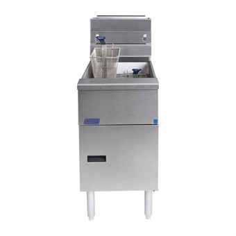 Pitco Solstice vrijstaande aardgas friteuse SG14S
