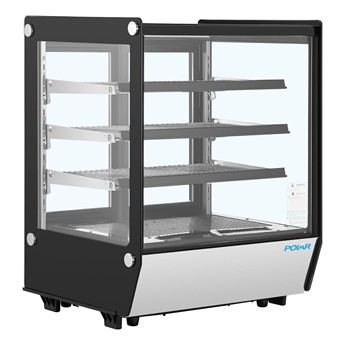Polar G-Series vierkant glas display koelwerkbank 145L