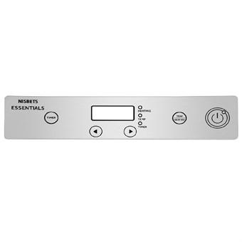 Nisbets Essentials 2.7kW inductie kookplaat bedieningspaneel sticker
