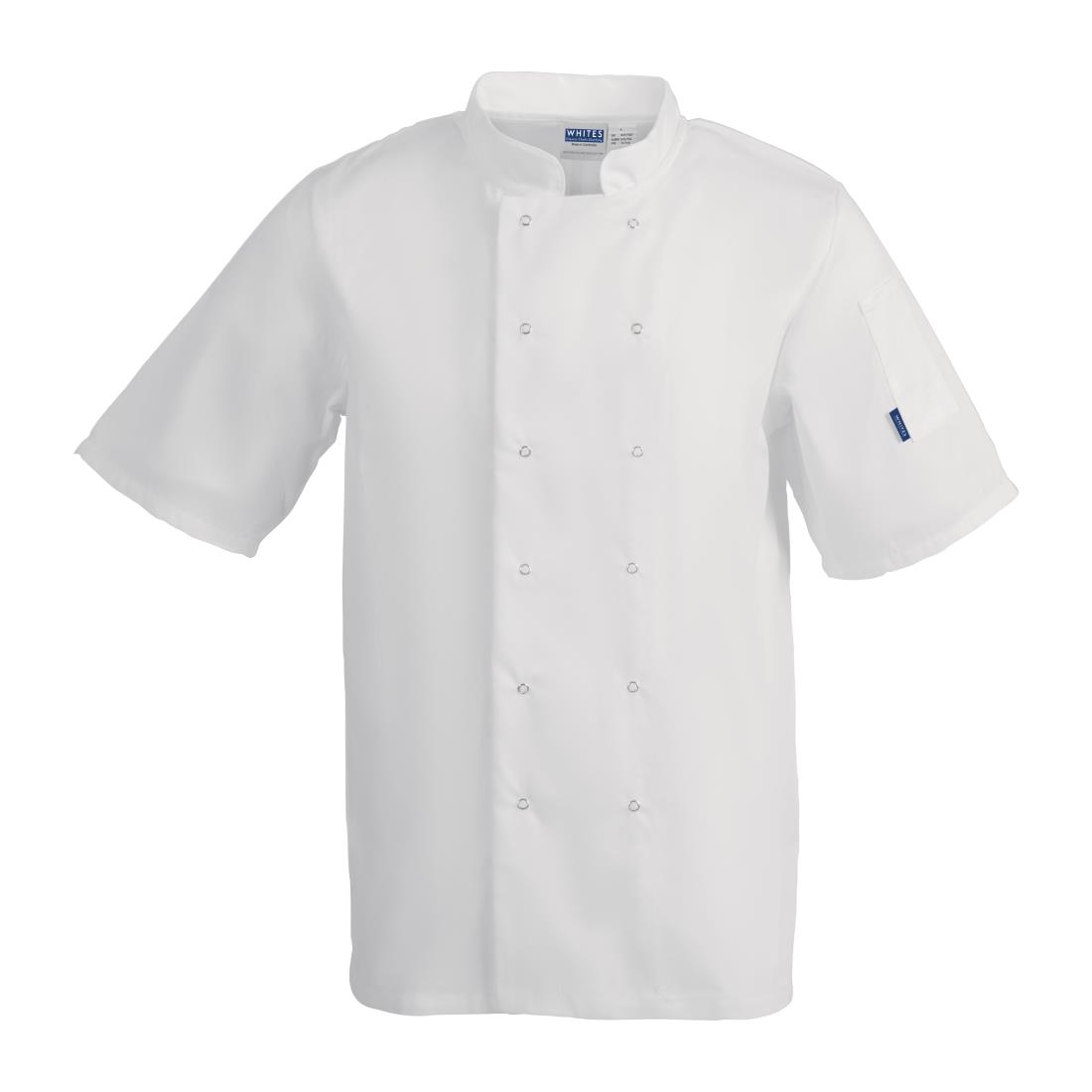 Whites Vegas unisex koksbuis korte mouw
