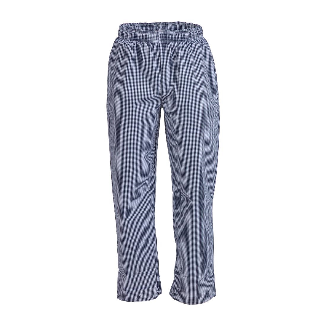 Whites Vegas koksbroek blauw-wit geruit