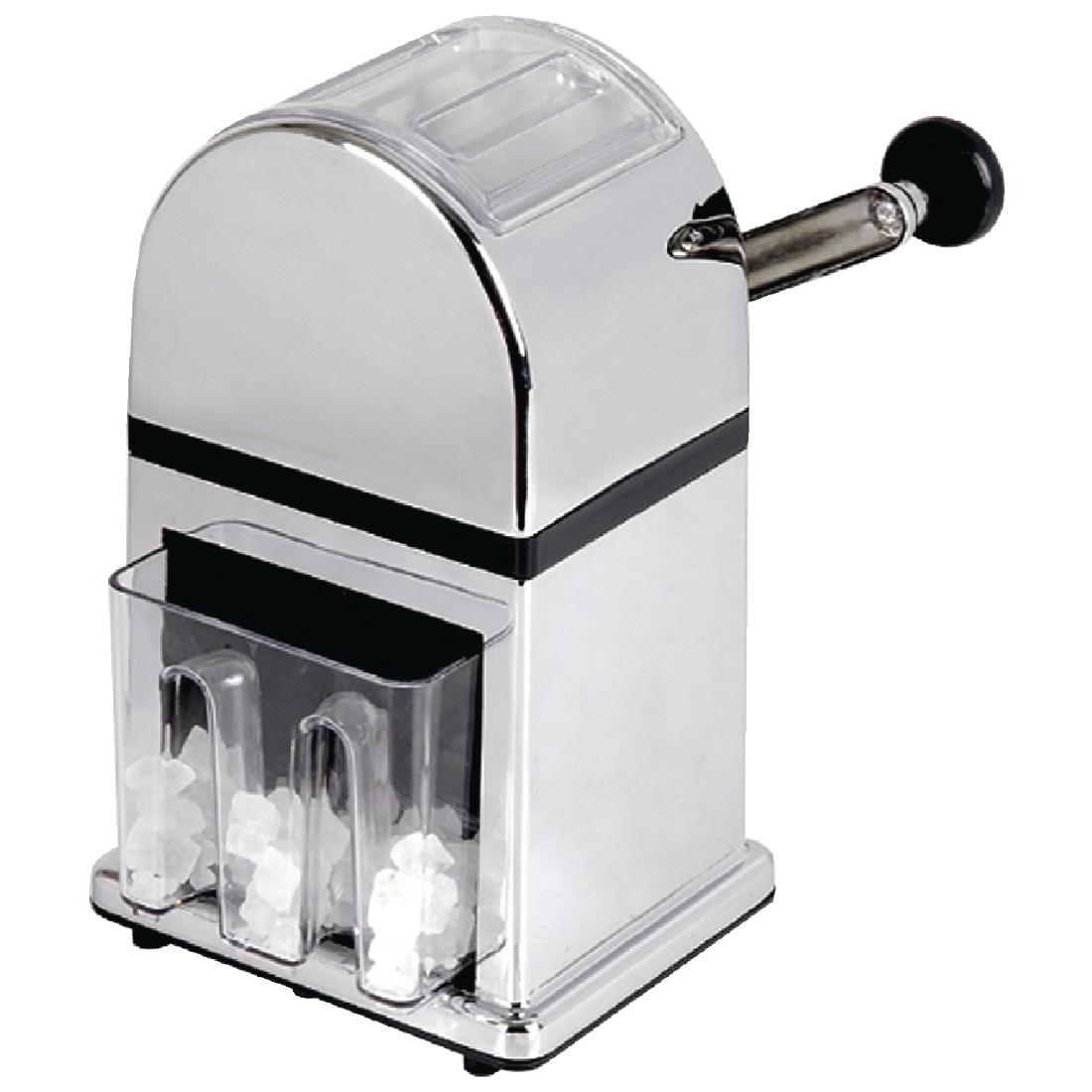 Beaumont RVS ijscrusher met schep