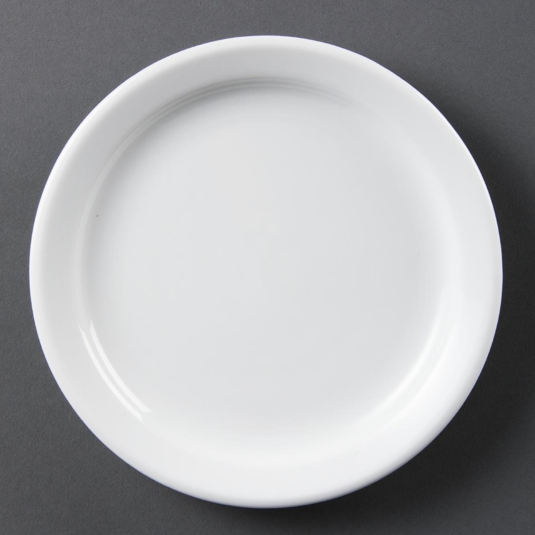 Olympia Whiteware smalle borden 180mm (12 stuks)