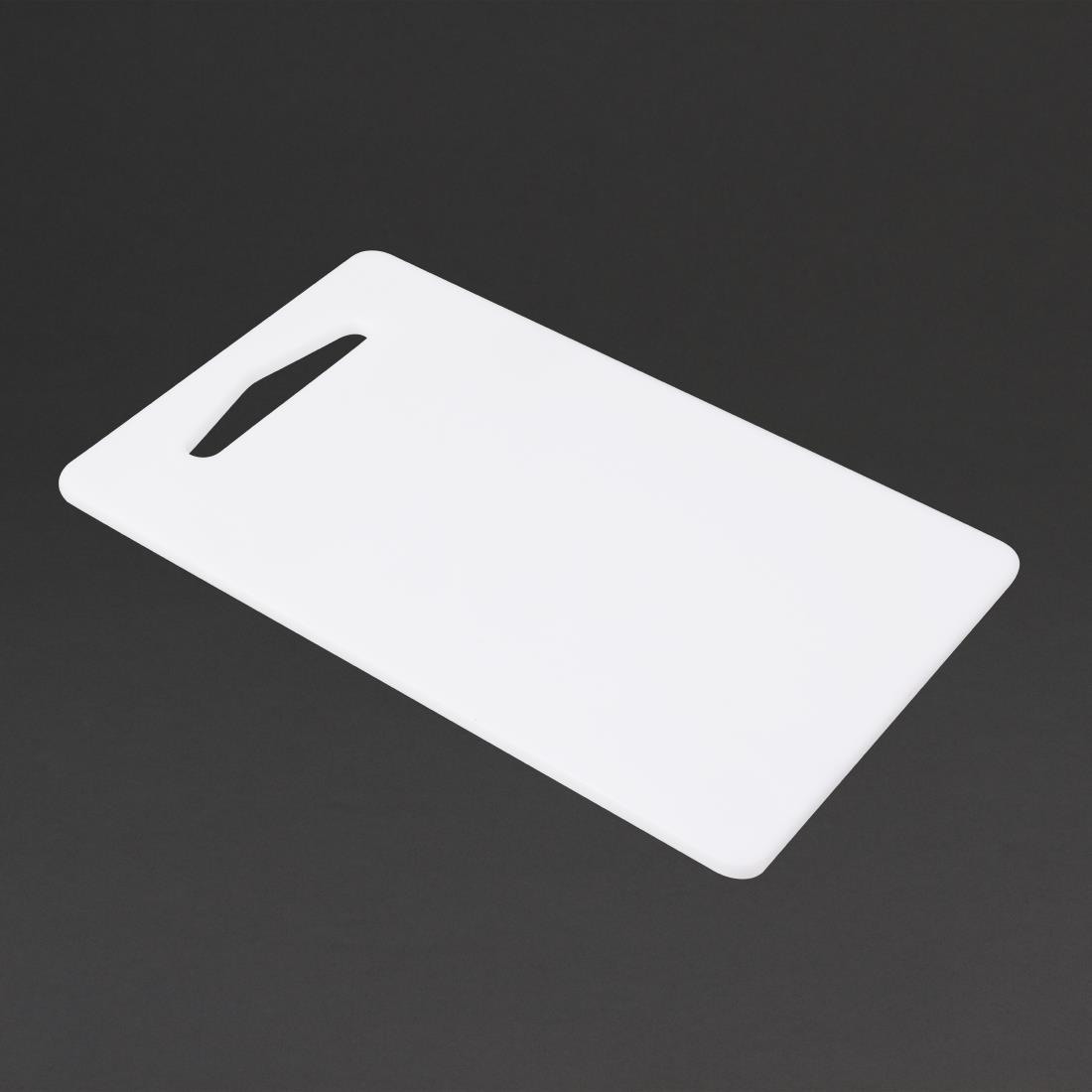 Hygiplas LDPE snijplank wit 6(H) x 150(B) x 250(D)mm