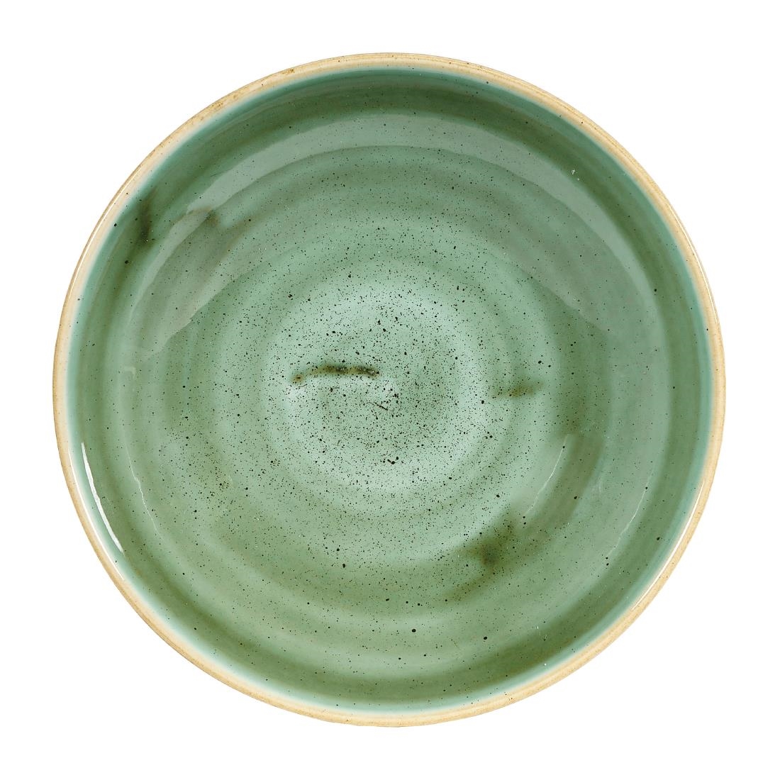 Churchill Stonecast Samphire Green Coupe Kom 18.4cm (12 stuks)