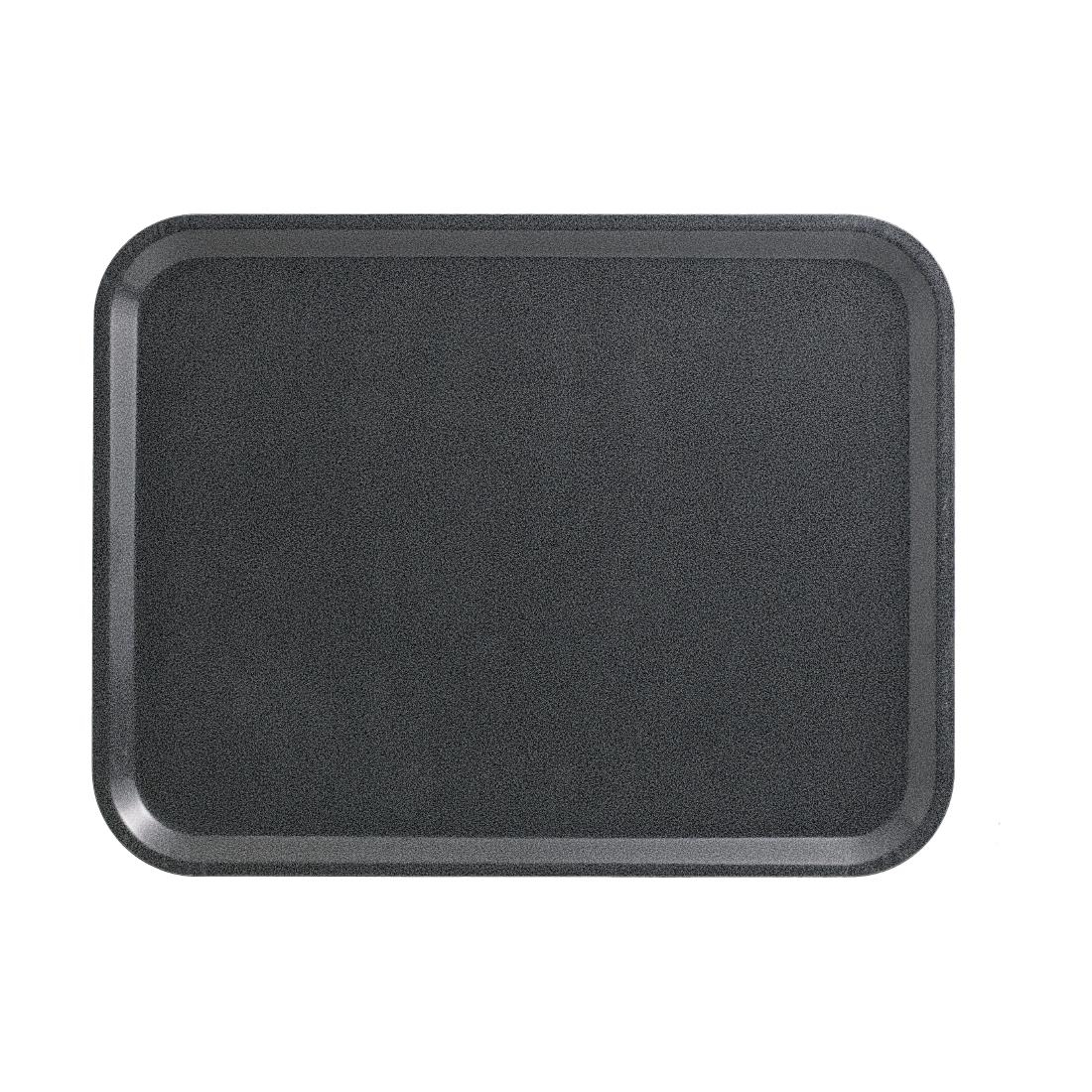 Cambro Capri Dienblad Houtskoolkleur Gladde Oppervlakte 340x460mm