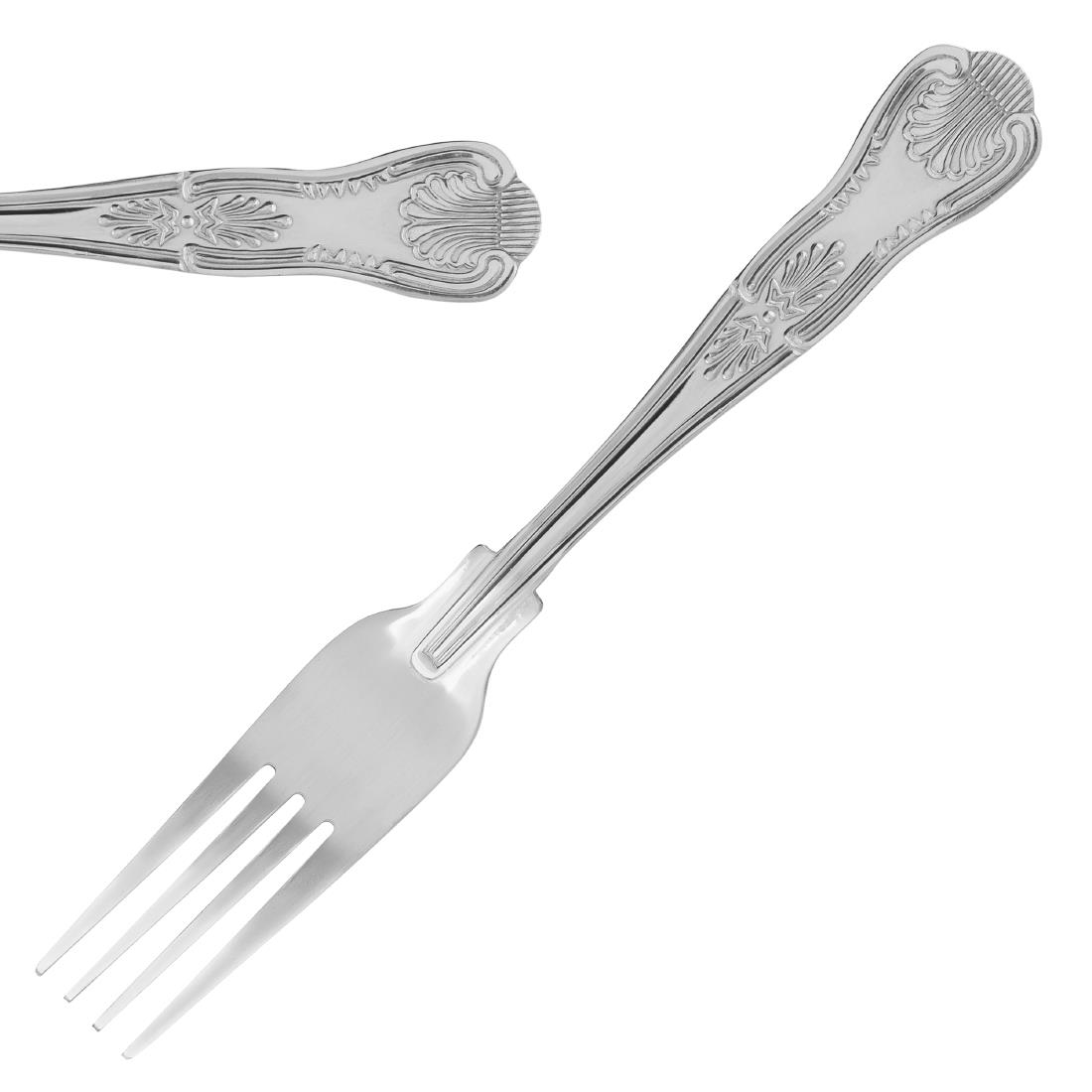 Olympia Kings dessertvorken 18,4cm (12 stuks)