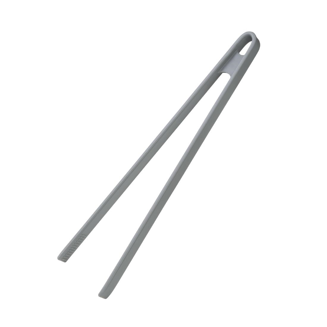 Vogue siliconen hittebestendige tang met pincetgreep 27cm