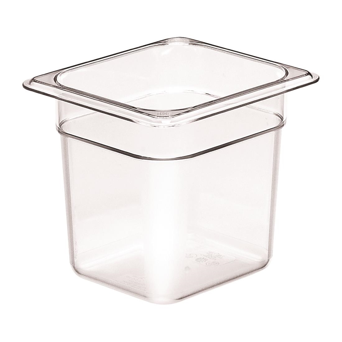 Cambro Camview BPA vrije gastronorm bak GN 1/6 150mm