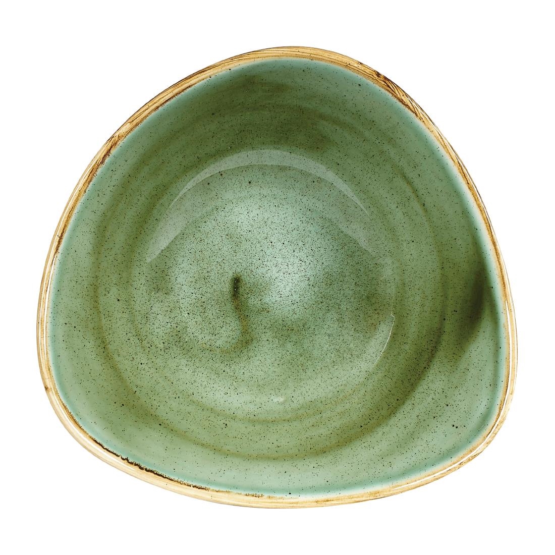 Churchill Stonecast Samphire Green Lotus Kom 17.8cm (12 stuks)