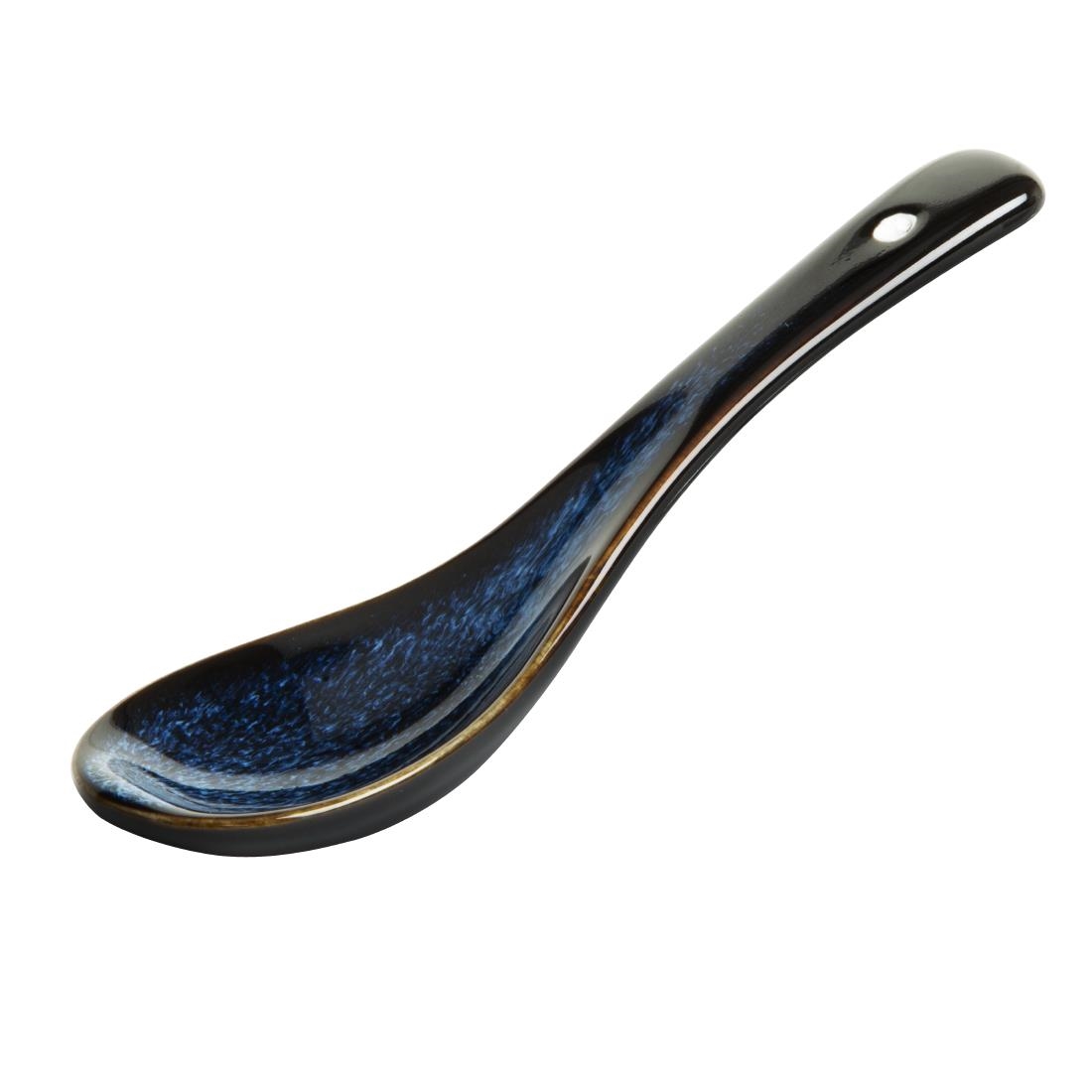 Olympia Luna soeplepels middernachtblauw (12 stuks)