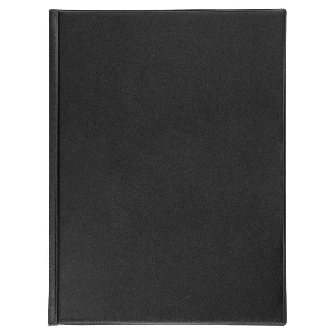 Olympia PVC menumap A4 zwart