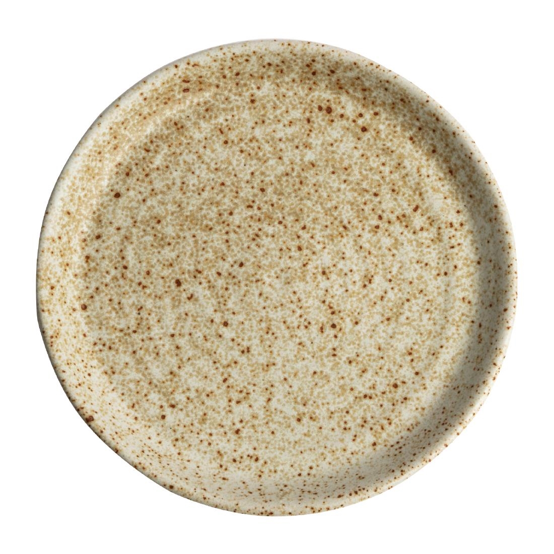 Olympia Canvas ronde borden met smalle rand